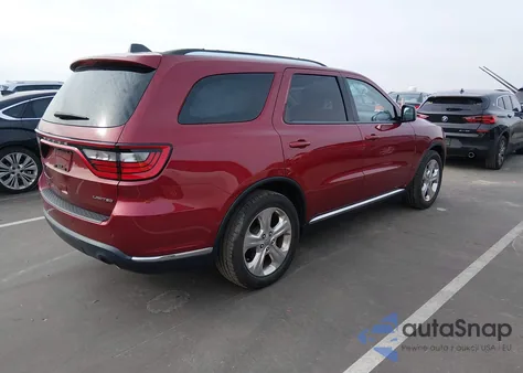 2015 Dodge Durango Limited z USA, uszkodzony, nr VIN 1C4RDHDG8FC186508